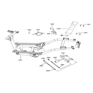 Pièces de cadre China Star50 vert crème