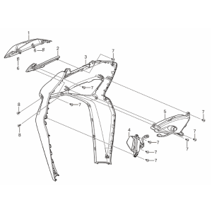 Panneau avant Yadea Voltguard