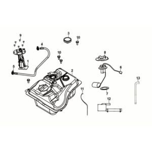 Réservoir de carburant Sym Jet 14 50I E5