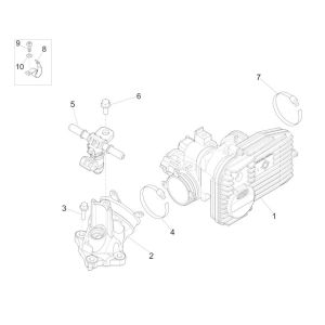 Boitier d'accélérateur - injecteur GTS 125 UI