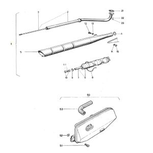 Geruisdemper - uitlaat Puch Maxi