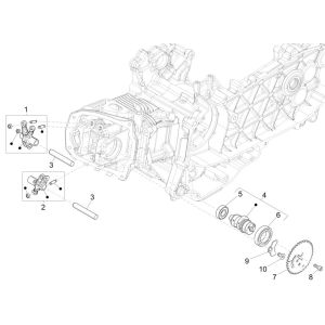 Aide à l'équilibrage du groupe Piaggio Liberty 125 4 temps 3V IE ABS (IGET Euro 5)