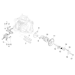 Support d'équilibrage de groupe MP3 500 LT Sport 2014-2016