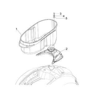 Boite à casque GTS 125 IU