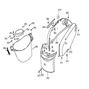 Helmback - Casquettes China Flash /Pico marron