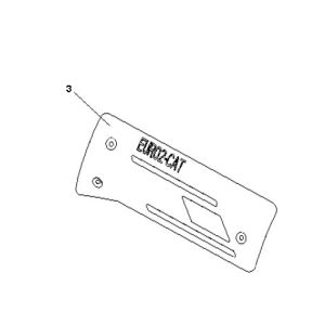 Heat Shield Generic Cracker noir 2010 2 temps