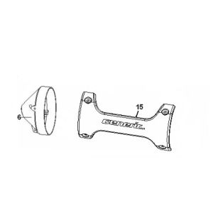 Bouclier thermique Generic Ideo red 2007 2 temps 25