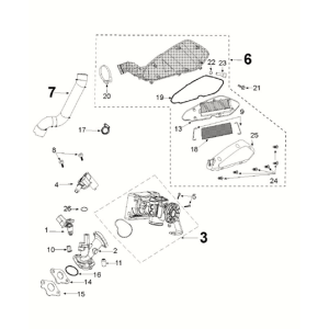 Système d'injection Peugeot Kisbee 4 temps E5