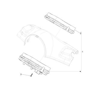 Compteur de vitesse Vespa Primavera 25 km 4 temps 2 soupapes