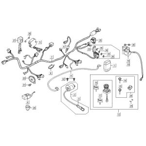 Faisceau de câbles Kymco MXU 300R