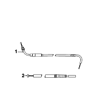 Câbles Peugeot Vivacity Bleu