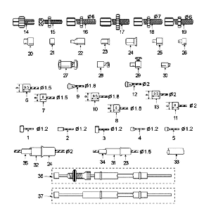 Câbles Peugeot Vogue Noir