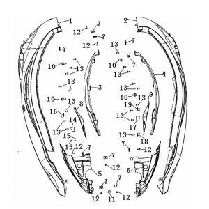 Derrière Generic Roc silver 2010 2 temps