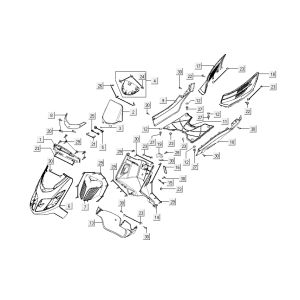 Kymco New Dink 4 temps or