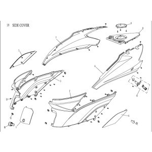 Caps centre AGM vert venin