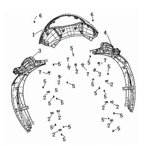 Pièces de capuchon pour Generic Roc silver 2010 2 temps