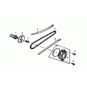 Guide-chaîne Sym MIO 50I