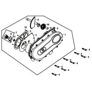 COQUE KICKSTART POUR SYM Orbit III E4