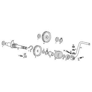 Kickstarter Derbi Senda SM DRD oud model