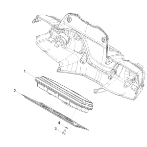 Compteur Piaggio Medley 125 ABS E5 2021-2022 (EMEA)