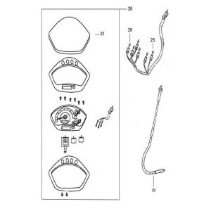 Cockpit-Teller AGM VX50 anthracite mat mat