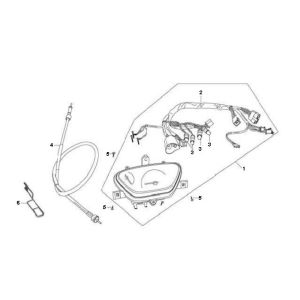 Compteur Berini Speedy 4 temps