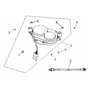 Compteur Generic Ideo noir 2010 2 temps