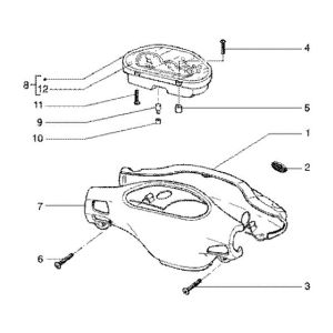 Compteur Gilera Runner 180cc FXR 2 temps