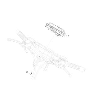 Compteur de vitesse Vespa GTS 300 HPE 4T 4V IE ABS E4 2019 (EMEA)