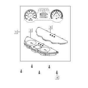 Compteur Kymco Downtown 125i