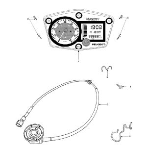 Compteur Peugeot Vivacity 3 2 temps