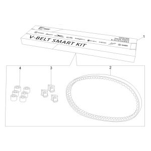 Kit de transmission Vespa GTV 250 4T 4V IE