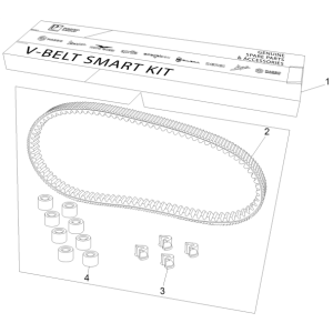 Kit de transmission Piaggio MP3 500 LT Business 2014-2016