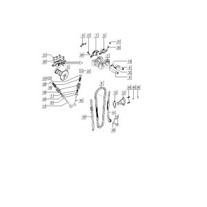 Valves et accessoires Kymco MXU 150