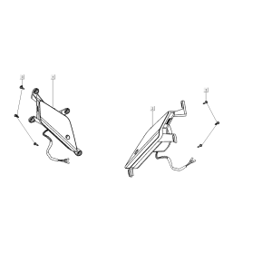 Clignotant pour Kymco Super8 Street 50i E4 Gris mat