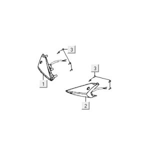 Clignotants avant Kymco VP50 4T AC marron/métallisé