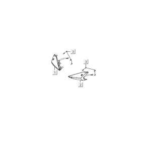 Feu clignotant avant Kymco VP50i injection euro 4 tecno argent