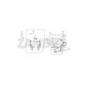 Clignotants Santini Capri 125cc noirs