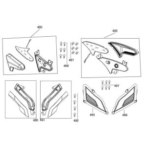 Indicateurs China R8 bleu foncé