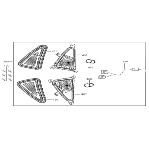 Clignotants Neco Lola blanc