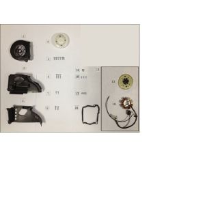 Ontsteking - Stator - Vliegwiel - Koelkappen AGM VX50i