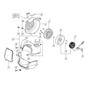 Allumage réfrigérateur Kymco Vitality 4t ac anthracite