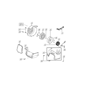 Allumage réfrigérateur Kymco VP50i injection euro4 tecno silver