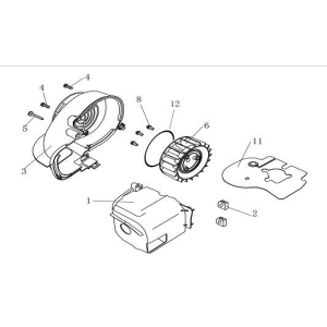 Réfrigérateur China Venom green