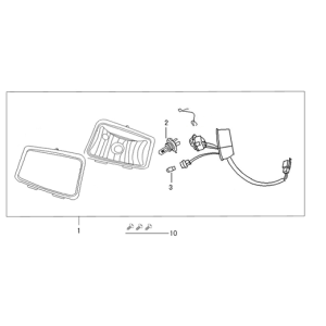 Optique de phareEdwards Tomorrow Maple V50-3 orange