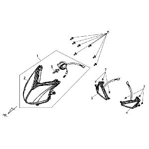 Optique noire PharmKPL Sym Symphony SR (BK5560)