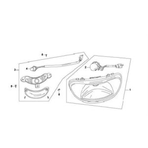 Optique de phareRover Fs3 4 temps