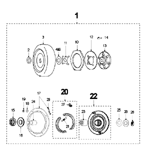 Embrayage Peugeot Vogue Noir