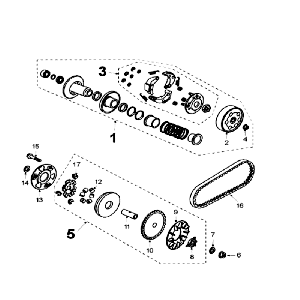 Raccord sans capteur V-clic rouge