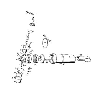Le carburateur Kreidler 4 accélère